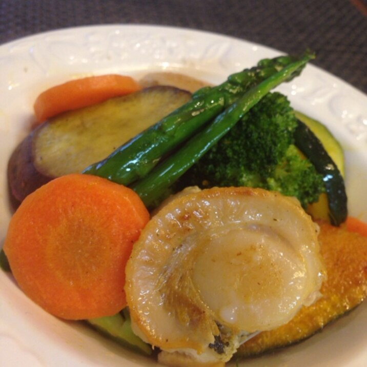 帆立と彩り野菜のオリーブオイル焼き レシピ 作り方 By まり姉さんの料理教室31 楽天レシピ 帆立と彩り野菜のオリーブオイル焼き レシピ 作り方 By まり姉さんの料理教室31 楽天レシピ
